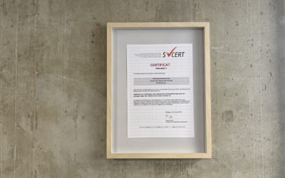 GVM Assainissements, Accrédité ISO 16’000 !
